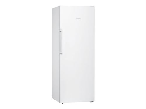 Siemens iQ300 GS29NVW3P - Congélateur - congélateur-armoire - pose libre - largeur : 60 cm - profondeur : 65 cm - hauteur : 161 cm - 200 litres - Classe A++ - blanc