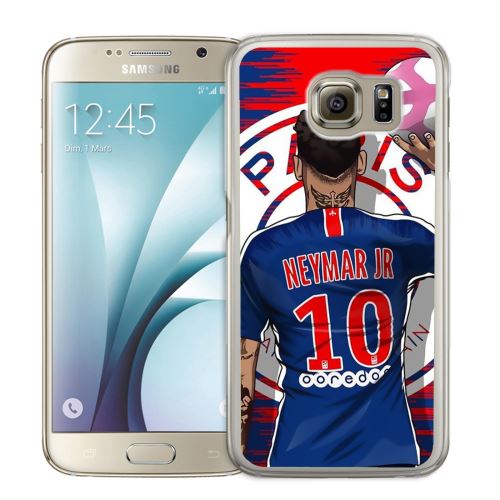 Coque pour Samsung Galaxy S7 neymar psg cartoon