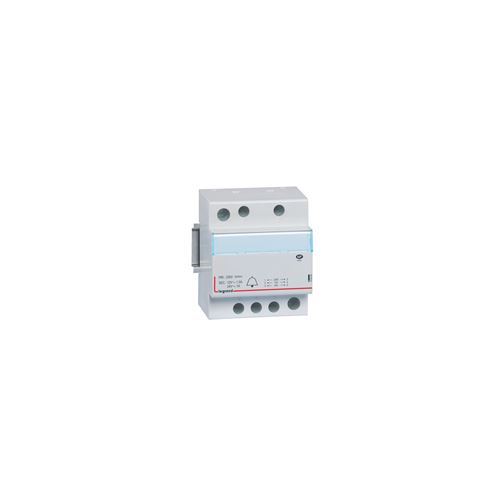 Legrand Noir Transformateur Pour Sonnerie 230V Vers 24V À 12V 24Va À 18 Va 4 Modules - 413093 - Image 1
