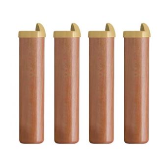 Lot de 4 pieds pour sommiers cadre métal CAMIF