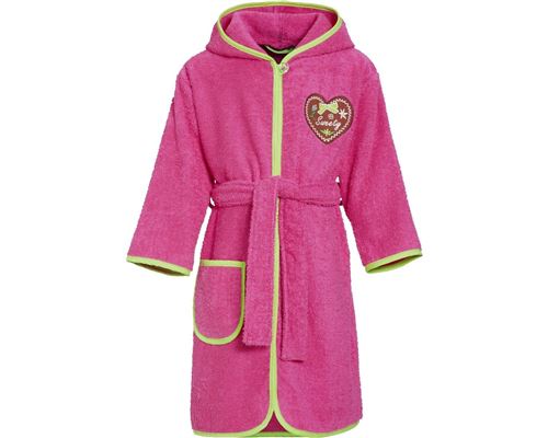 Playshoes peignoir coeur rose junior