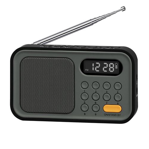 Sytech sy-1648ng – Radio portable (Digital, tuner pLL de 2 bandes AM/FM), couleur noir