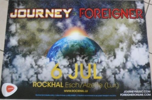 JOURNEY - FOREIGNER - 60x80 cm - AFFICHE / POSTER