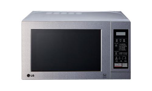 LG MH6044V - four micro-ondes grill - pose libre - inox