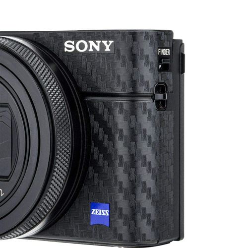 Kiwifotos JJC KS-RX100VICF Film de Protection Anti-Rayures en Fibre de Carbone pour Appareil Photo Sony RX100VI