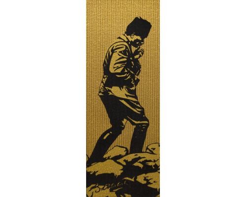 Puzzle 1000 Pièces : Mustafa Kemal Atatürk - Pièces Dorées et Floquées, Art Puzzle