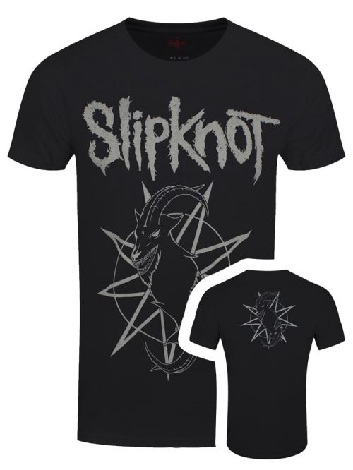 Slipknot T-Shirt Goat Star Logo Homme Noir - Taille XL