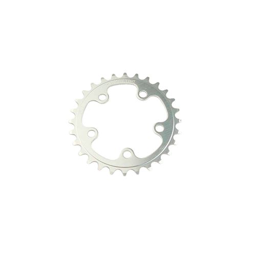 Plateau route diam 74 inter 28dts argent alu 5083 strong 8/9/10v. 5 branches