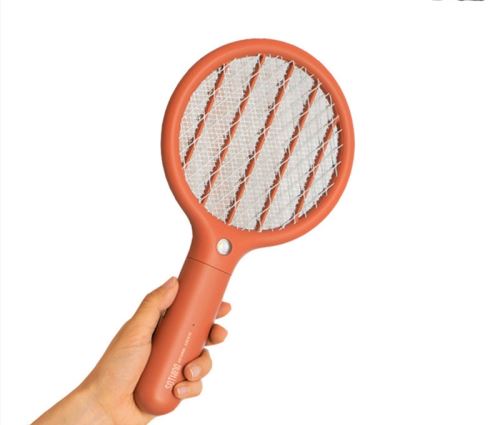 Mini tapette électrique Anti-Moustique Portable Sothing Rouge