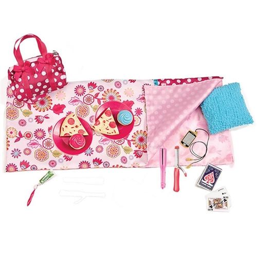 Our Generation Pegged Accessory - Polka Dot Sleepover Set