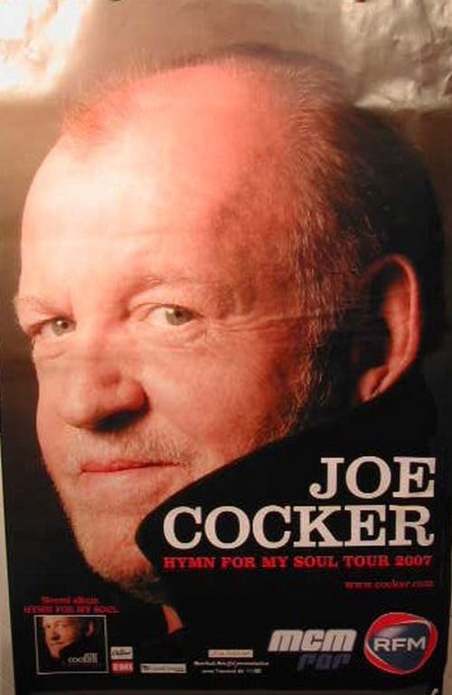 JOE COCKER - 80x120 cm - AFFICHE / POSTER