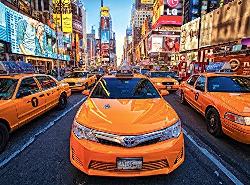 Buffalo Games - Signature Collection - Taxis in Times Square - 1000 Piece Jigsaw Puzzle