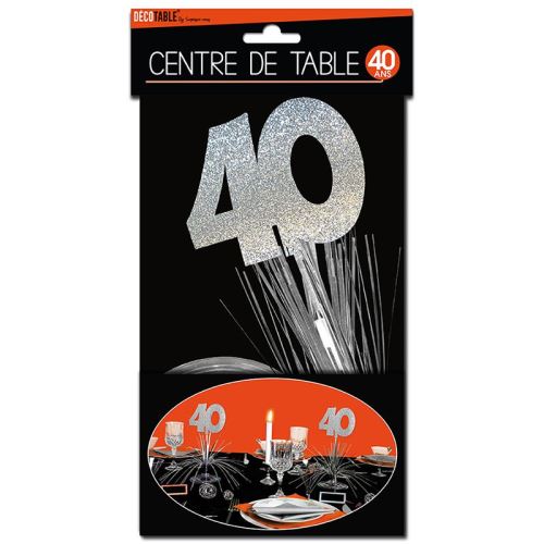 centre de table 40 ans - CDT04