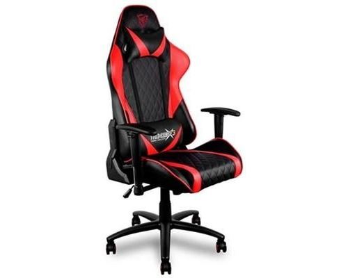 Chaise de jeu Tacens THUNDERX3 TGC15BR Métal PVC Noir Roug