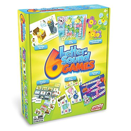 Junior Learning Different Letter Sound Games (Set of 6)