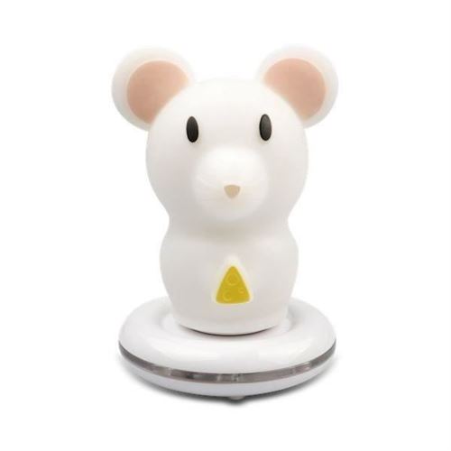 PLASTOREX Veilleuse nomade souple - Rechargeable sur base - Décor souris