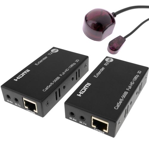 Câble HDMI Extender UTP 30m à 1080p 1xUTP 3D