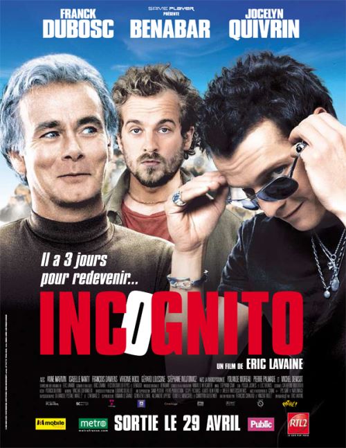 Incognito AFFICHE CINEMA ORIGINALE État correct - N/A reconditionné disponible sur Fnac