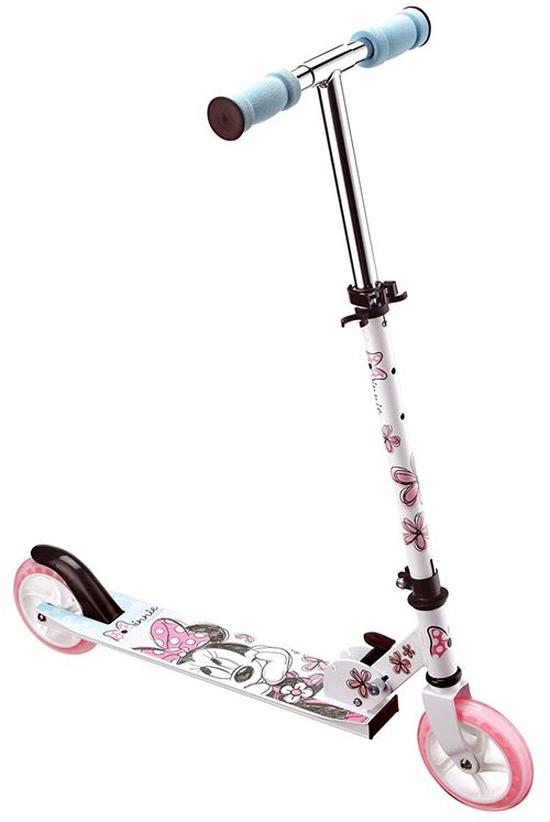 Disney Minnie Mouse kinderstep Fille Frein à pied Blanc