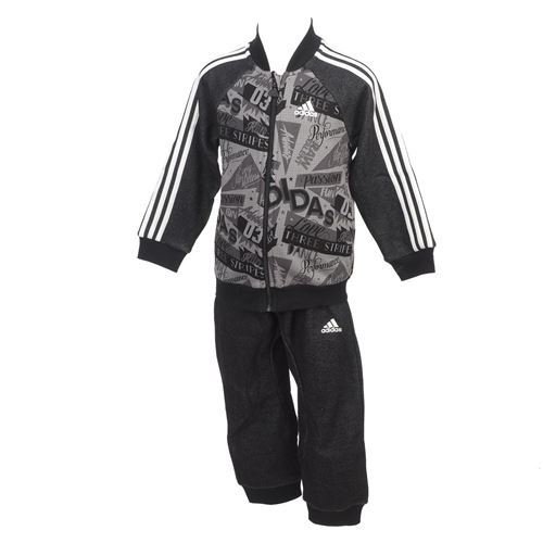 Survetement ensemble Adidas Bball anc jogg baby Gris taille : 9à12M réf : 46676