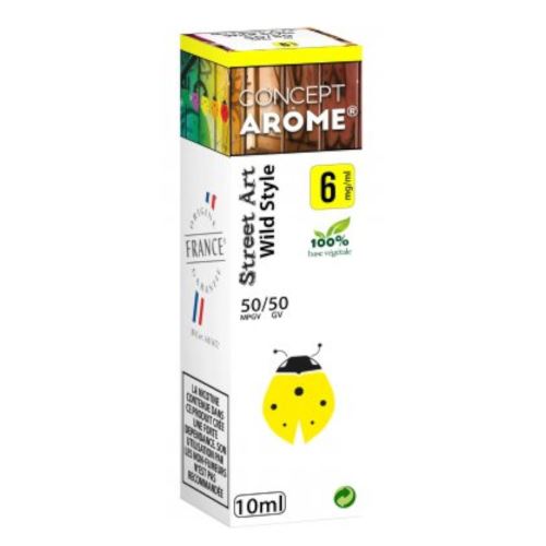 Conceptarôme - E-liquide Mixte Prenium – Wild Style 6 mg.