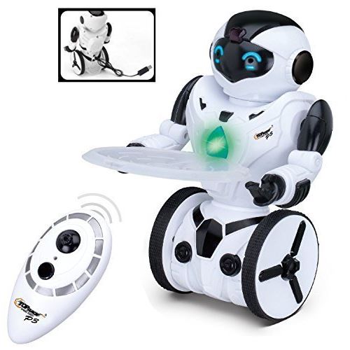 Top Race Remote Control Robot, Smart Self Balancing Robot, 5 Operating Modes, Dancing, Boxing, Driving, Loading, Gesture. 2.4Ghz Transmitter