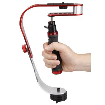 Stabilisateur Télescopique Pour Smartphone Et Appareil Photo - Alliage Aluminium, Charge 2 Kg