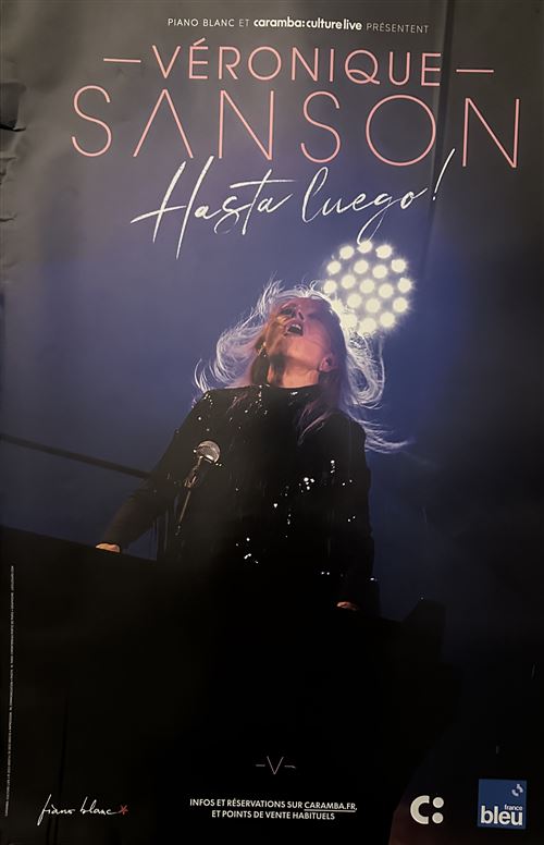 Affiche - Véronique SANSON - Hasta Luego! - 40x60cm