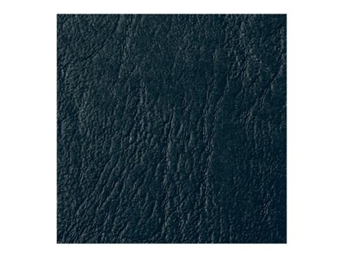 GBC LeatherGrain - A5 (148 x 210 mm) - noir - 250 g/m² - 100 unités couverture à reliure