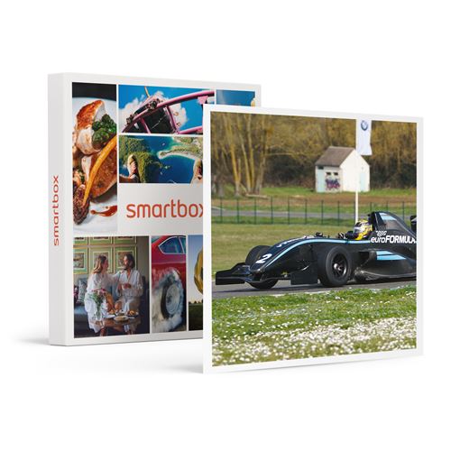 SMARTBOX - Coffret Cadeau Stage de pilotage : 1 journée sur circuit près de Châteauroux au volant d'une Formule Renaut 2.0 avec approfondissement technique-Sport & Aventure