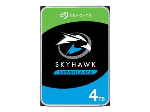Seagate Skyhawk St4000Vx016 - Disque Dur - 4 To - Interne - 3.5" - Sata 6Gb/S - Mémoire Tampon : 256 Mo - Avec 3 Ans De Seagate Rescue Data Recovery