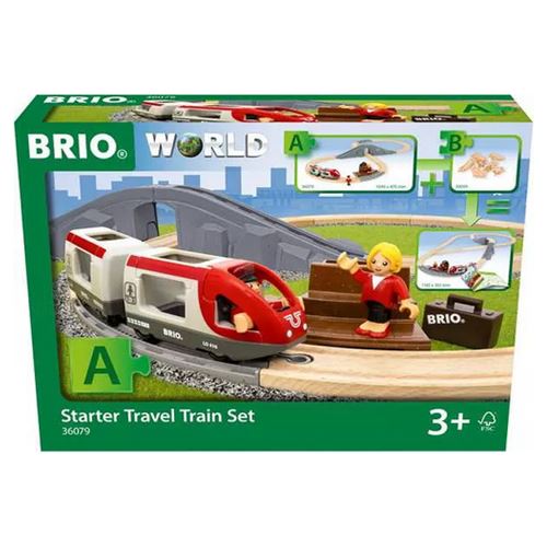 BRIO - Circuit en 8 Voyageurs - Starter Pack - 22 Pièces - Image 2