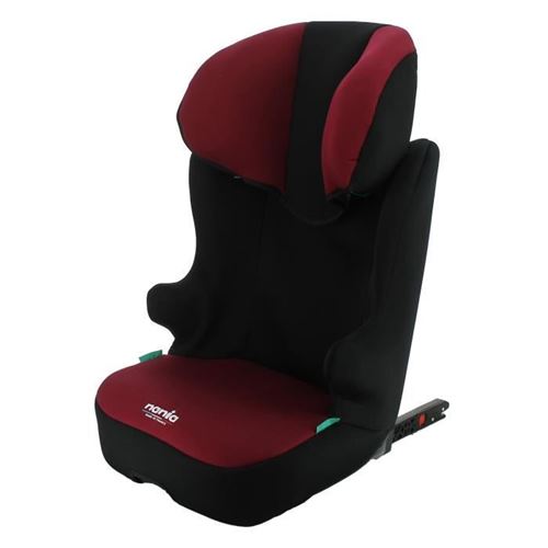 Rehausseur isofix START I FIX 106-140cm R129 –de 5 à 10 ans– Têtière réglable – Base inclinable – Rouge - Fabrication française