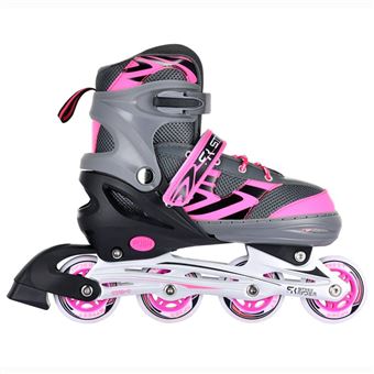 Roller enfant Stamp patins à roues alignées filles violet