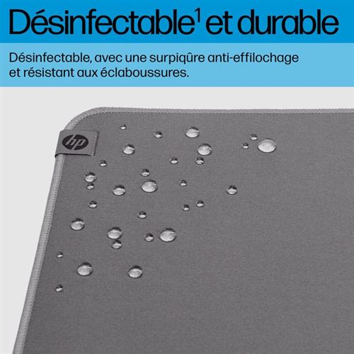 HP 105 - Tapis de souris - désinfectable - gris
