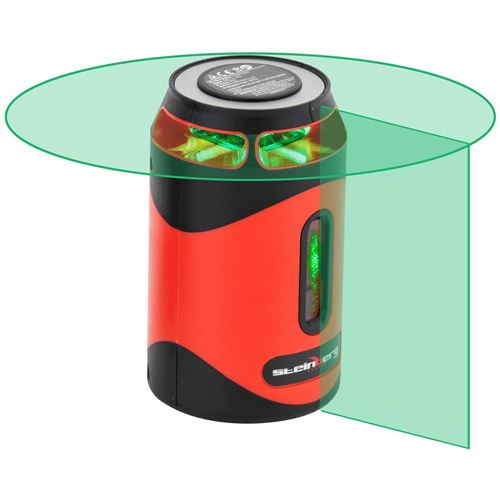 Steinberg Niveau laser 360° avec étui de rangement - vert - 15-30