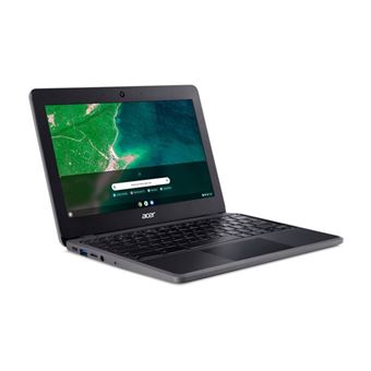 Acer Chromebook 511 C734 - Intel Celeron - N4500 / jusqu'à 2.8 GHz - Chrome OS - UHD Graphics - 4 Go RAM - 32 Go eMMC - 11.6" IPS 1366 x 768 - IEEE 802.11b, IEEE 802.11a, IEEE 802.11g, IEEE 802.11n, IEEE 802.11ac, 802.11ax, Bluetooth 5.2 - Wi-Fi 6 - schi