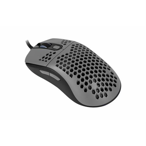 Arozzi Favo - Muis - optisch - 7 knoppen - met bekabeling - USB - grijs