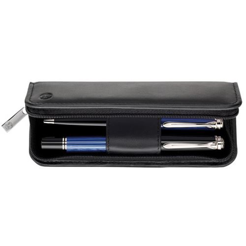 Non Communiqué Noir Pelikan Pelikan Etui Cuir Tgx2n Pour Instruments D'écriture Pelikan
