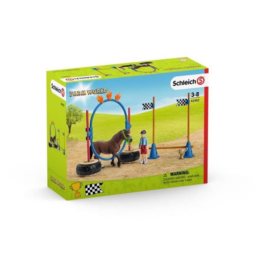 Non Communiqué Course D'agilité Pour Poney Schleich