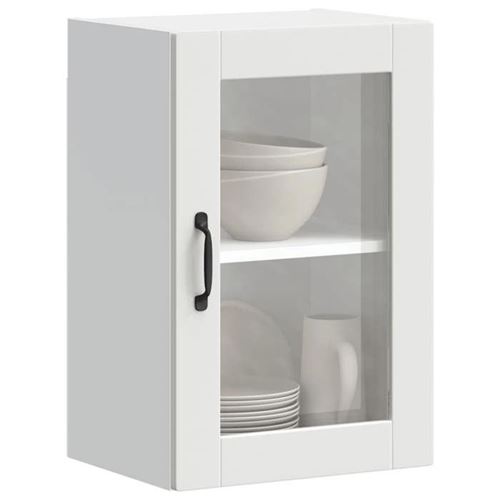 VIDAXL - Armoire murale de cuisine - Porto - Blanc - 854007 - Image 3