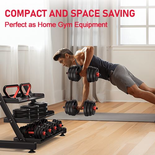 Roburflex Haltère Réglable (simple) Pour Entraînement, Musculation