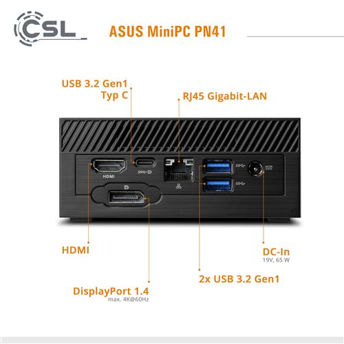 Mini PC ASUS PN41 32 Go RAM 1000 Go M.2 SSD Win 11 Famille - Mini-PC -  Achat & prix