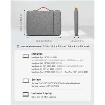 Housse pour ordinateur portable 360 ​​° pour MacBook Air M2/A2681 M1/A2337  2018-2022