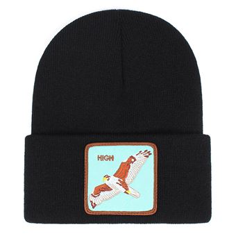 Bonnet FC Barcelone Officiel - Tricot Chaud Avec Blason Brodé