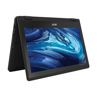 PC Portable Acer TravelMate B3 Spin 11 TMB311R-33-TCO-C8YU 11,6" Écran tactile Intel N100 4 Go RAM 128 Go eMMC Noir