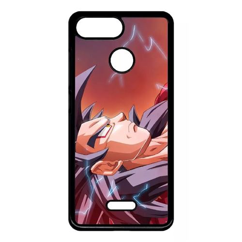 Coque My-Kase pour Redmi 6 - dragon ball gt goku super saiyan 4 - Plastique Noir