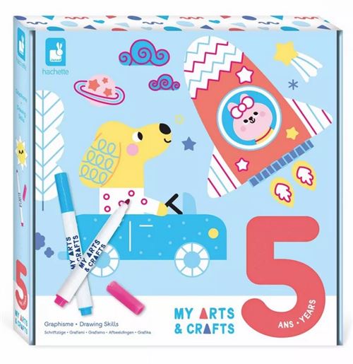 Non Communiqué Multicolore Coffret Creatif - Graphisme - 5 Ans