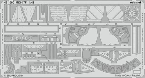 Mig-17f For Hobby Boss - 1:48e - Eduard Accessories