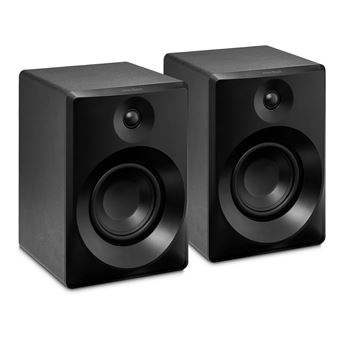 Enceintes actives/passives – MEDION MD44925 – 2x50W RMS – Subwoofer, tweeter – Bluetooth – Noir - 1